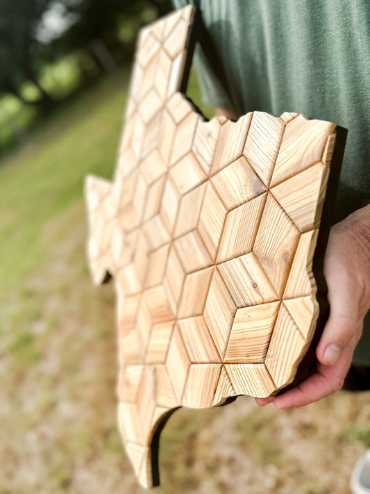 From Deck to Art: Our Battleship Texas Deck Wood Project