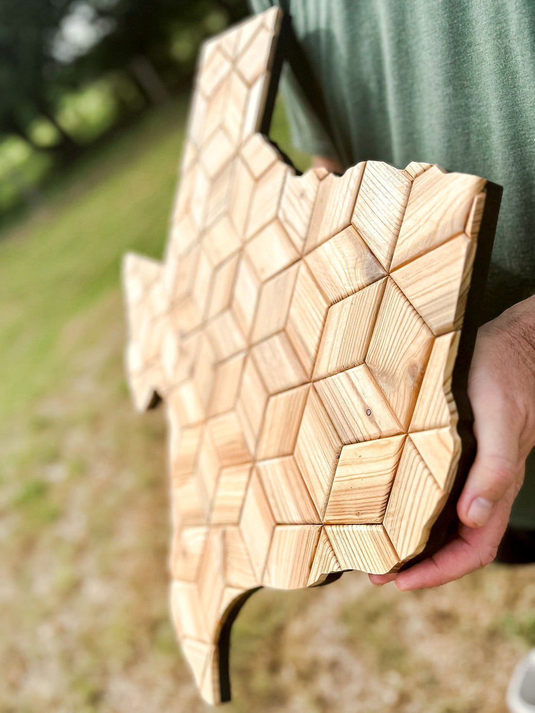 From Deck to Art: Our Battleship Texas Deck Wood Project